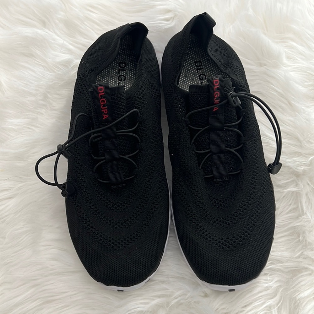 Black sneakers